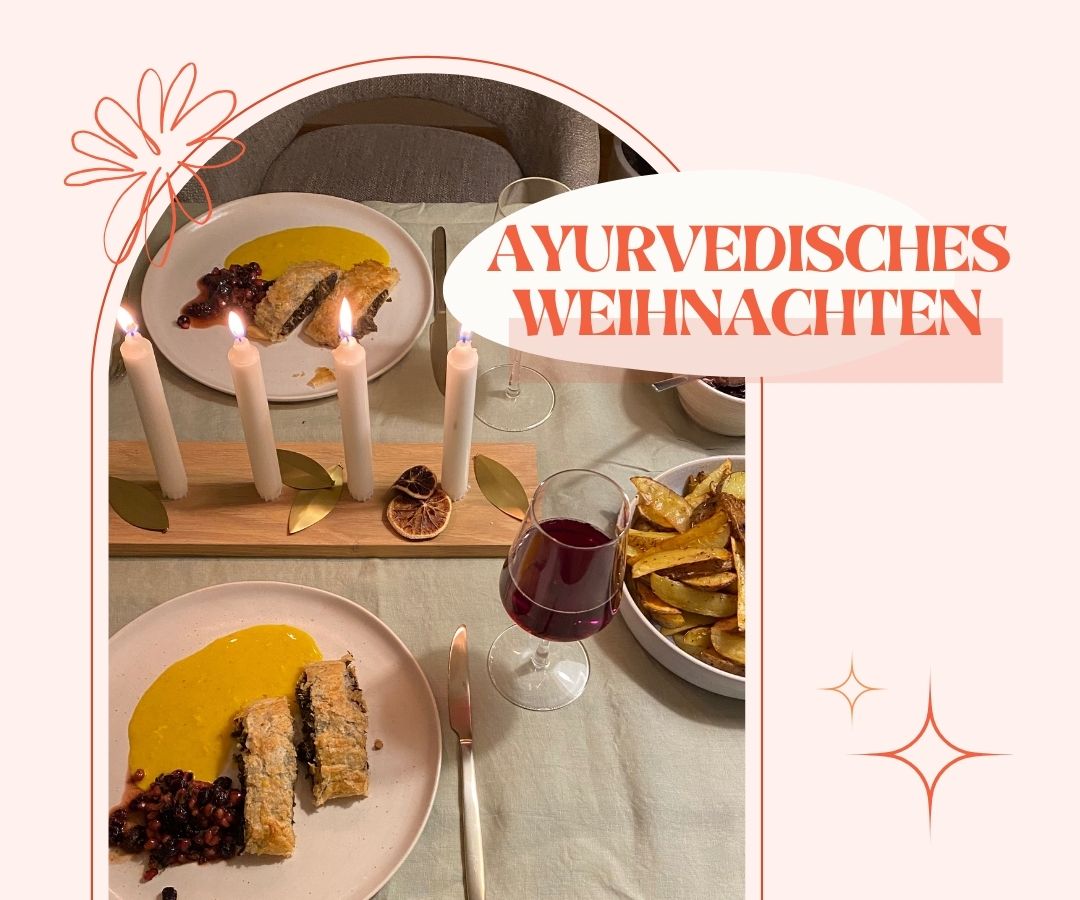 Ayurvedisches Weihnachtsmenü: Strudel, Safran-Sauce & Chutney ⭐️
