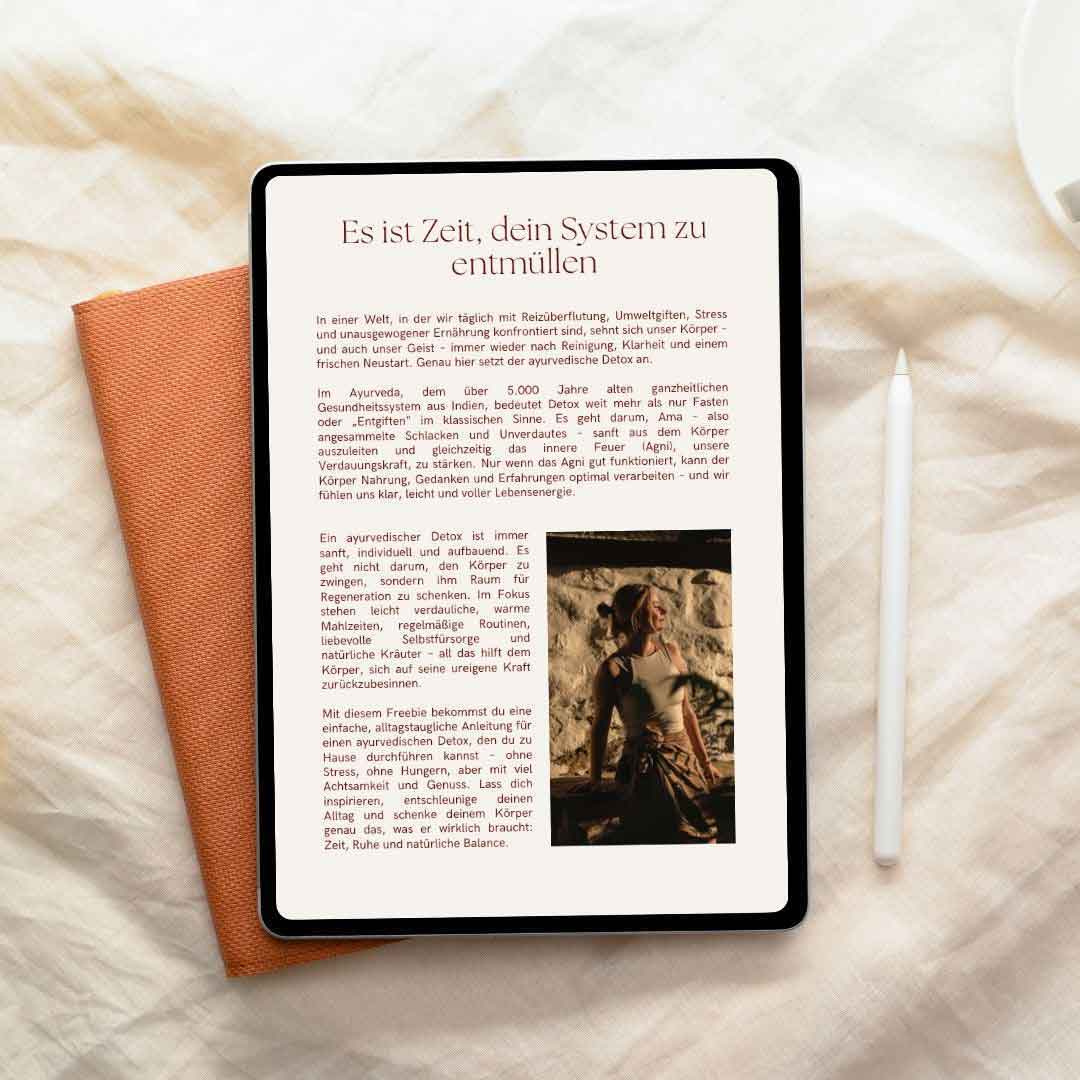 Ayurveda Detox Guide GRATIS