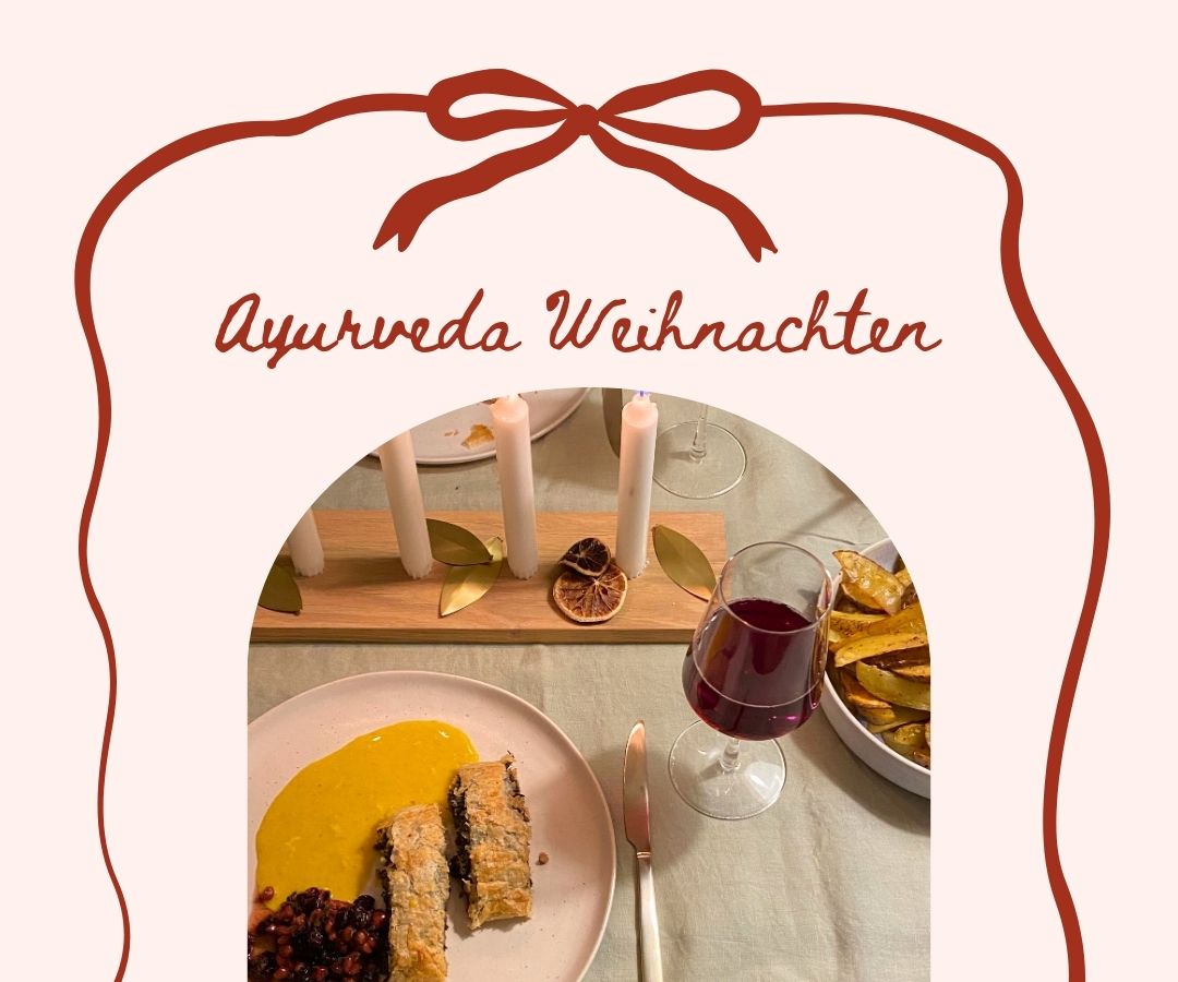 Ayurvedisches Weihnachtsmenü: Strudel, Safran-Sauce & Chutney