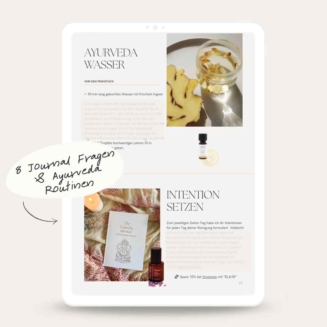 8 Tage Ayurveda Detox inkl. Darmaufbaukur