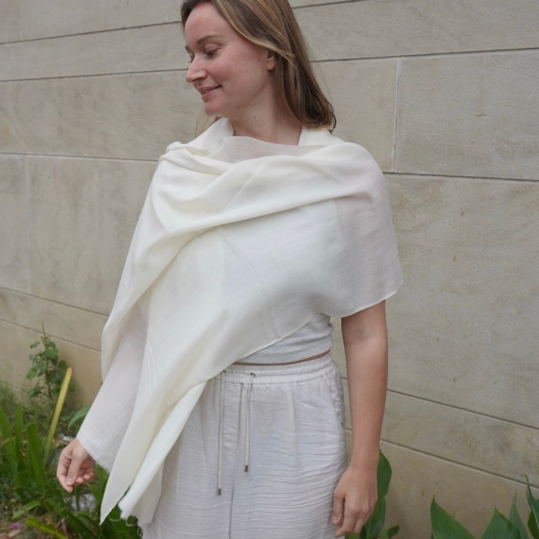 100 % Pashmina Schal aus Kaschmir