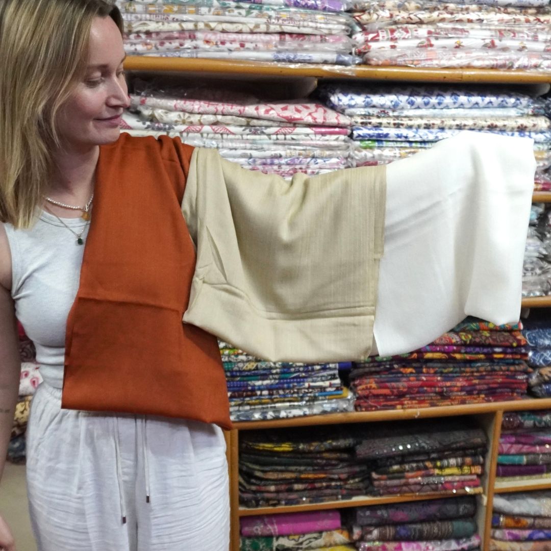 100 % Pashmina Schal aus Kaschmir