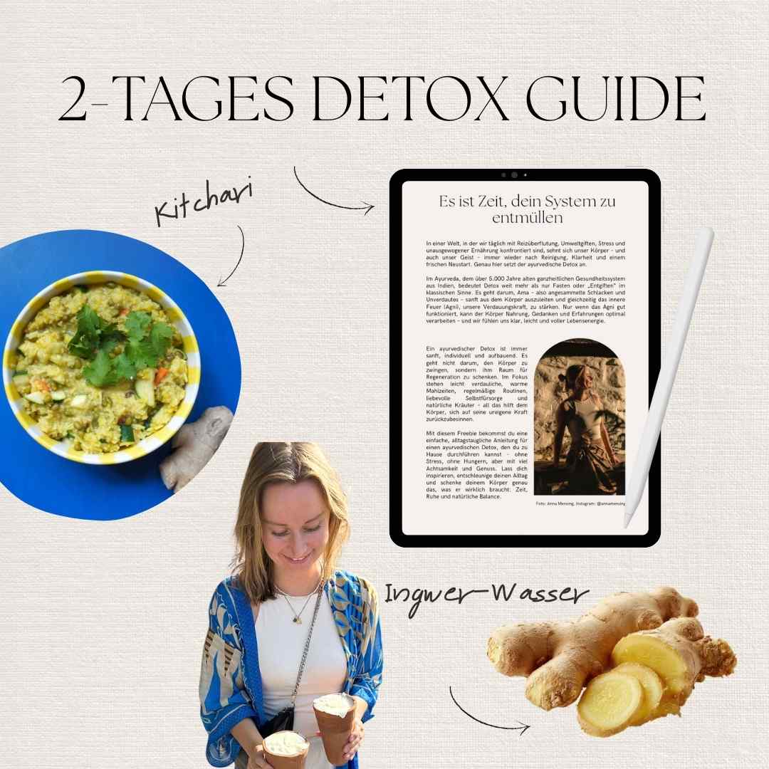 GRATIS Ayurveda 2-Tages Detox Guide