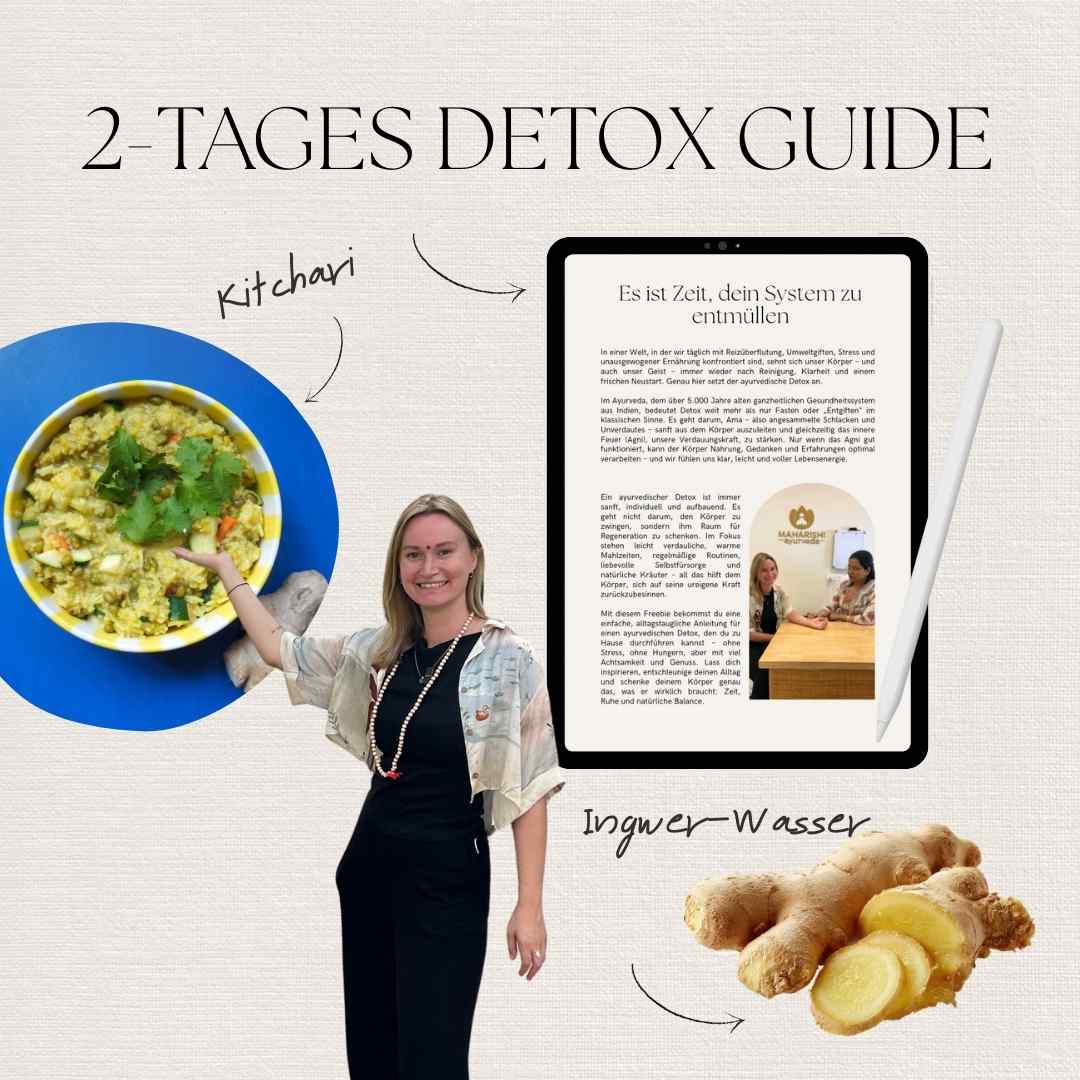 GRATIS Ayurveda 2-Tages Detox Guide
