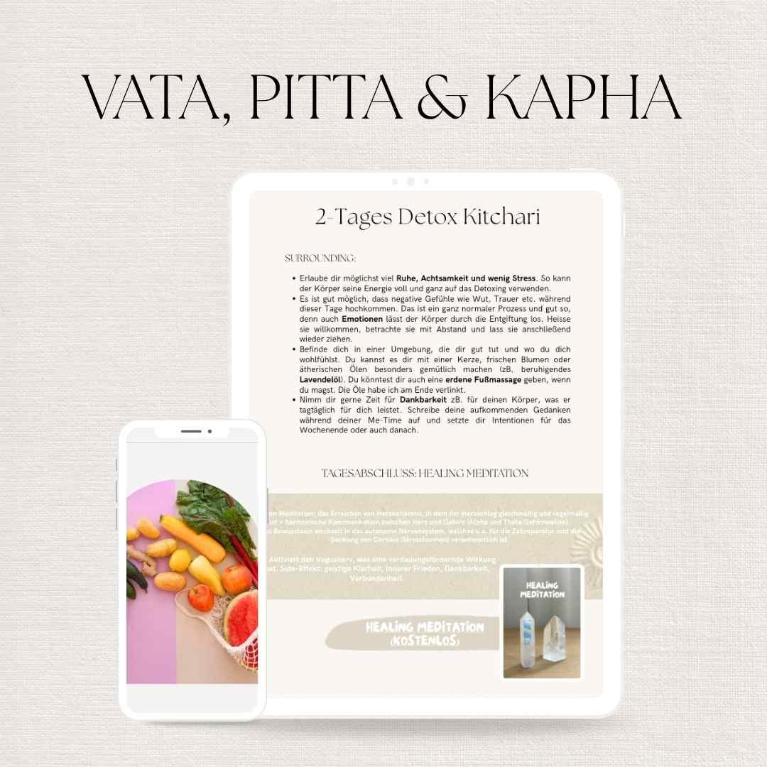 GRATIS Ayurveda 2-Tages Detox Guide